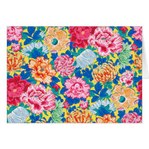 Cartão O leopardo de neve do tecido de Philip Jacobs