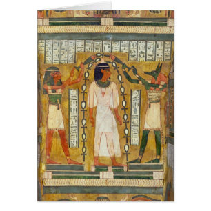 Cartão O Libation do morto