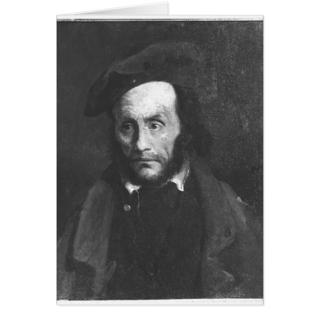 Cartão O louco ou o sequestrador, c.1822-23 (Frente)