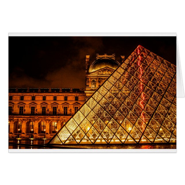 Cartão O Louvre (Frente Horizontal)