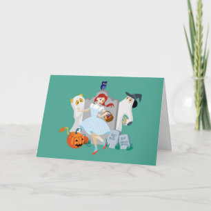 Cartão O Mágico de Oz™   Dança Feliz de Halloween da Doro