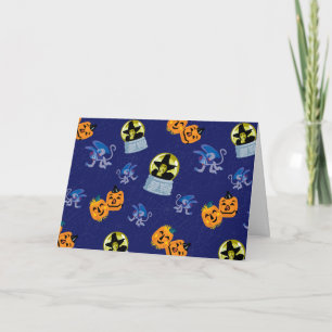 Cartão O Mágico de Oz™ Padrão da Bruxa Má de Halloween