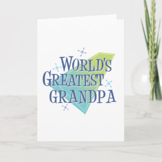 Cartão O maior avô do mundo