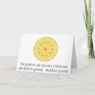 Cartão O maior carvalho foi uma vez um pouco maluco que s