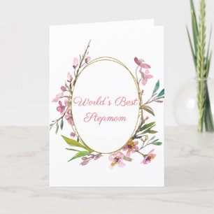 Cartão O maior Dia de as mães de Stepman do Mundo