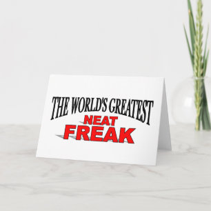 Cartão O Maior Freak Neat do Mundo
