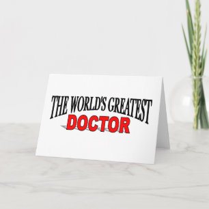 Cartão O maior médico do mundo