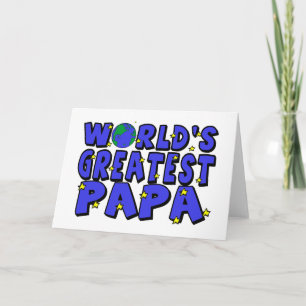 Cartão O maior Papa do mundo
