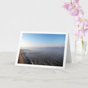 Cartão O Mar da Galileia, Israel