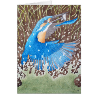 Cartão O martinho pescatore comum