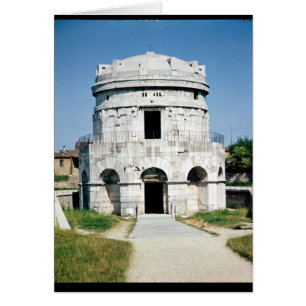 Cartão O mausoléu de Theodoric