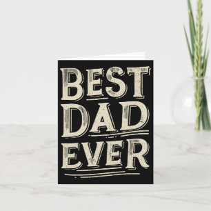 Cartão O Melhor Pai De Todos Os Anos Do Aniversário Da Fi