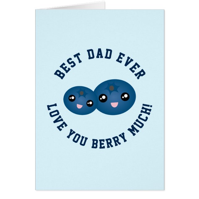 Cartão O Melhor Pai Que Já Te Ama Muito (Frente)