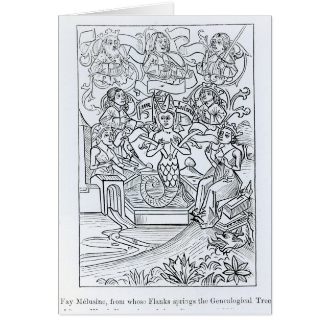 Cartão O Melusine Fay (Frente)