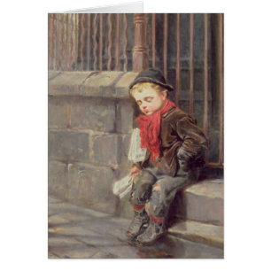 Cartão O menino da notícia