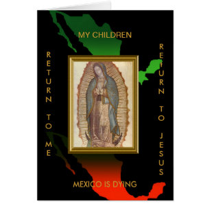 CARTÃO O MÉXICO ESTÁ MORRENDO