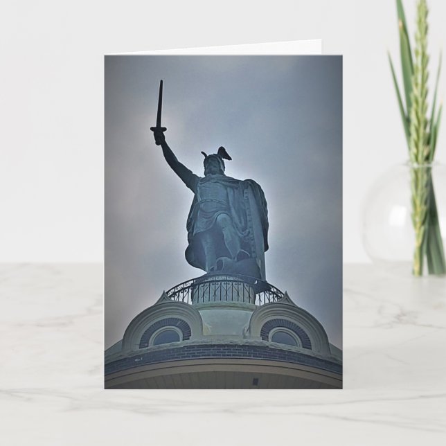Cartão "O Monumento Hermann" Consiga Bem (Frente)