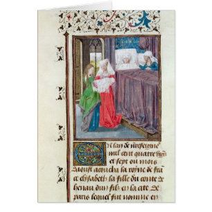 Cartão O nascimento de Louis