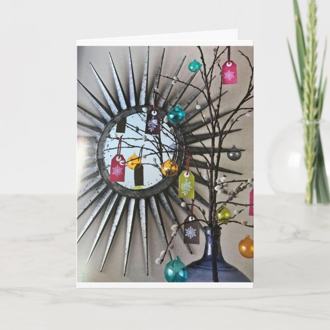 CARTÃO ***O NATAL DESEJA*** PARA UM E TODOS! (Frente)