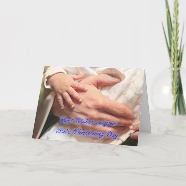 Cartão O Natal do Menino (Frente)