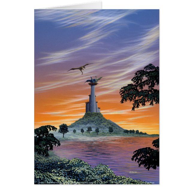 Cartão O ninho (Frente)