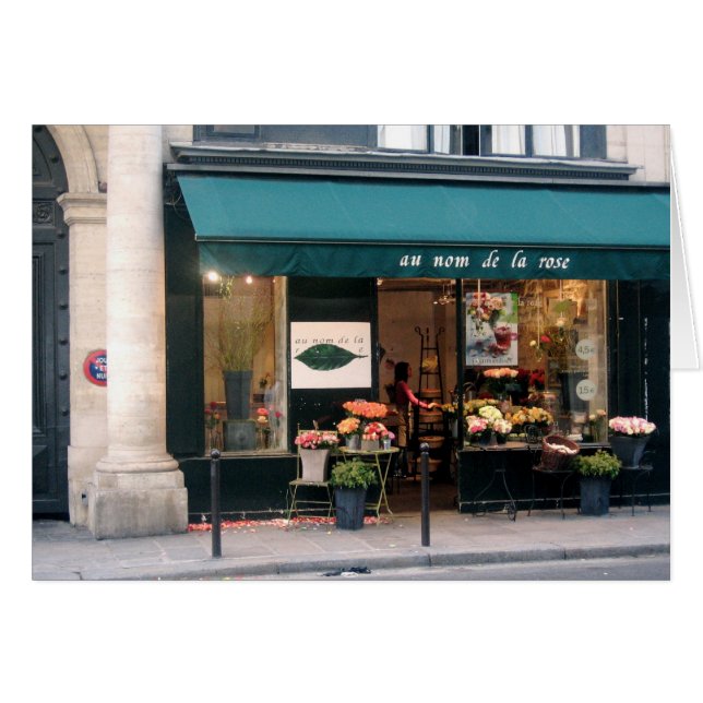 Cartão "O nome do Rosa" (Frente Horizontal)