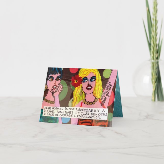 CARTÃO O NORMAL DE NOTECARD-BEING NÃO É NECESSARIAMENTE (Frente)