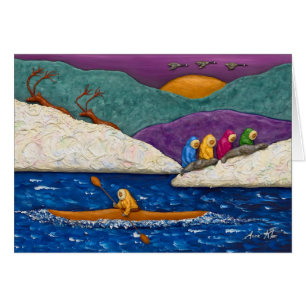 Cartão O norte misterioso