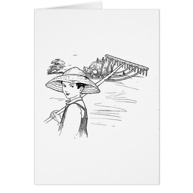 Cartão O Novo Rake de Willie (Frente)