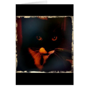 Cartão O olhar dramático da Lucy