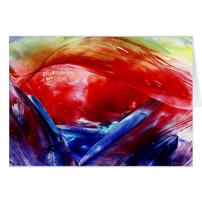 Cartão O olho do dragão (Frente Horizontal)