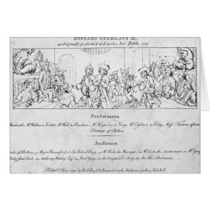 Cartão O Opera do mendigo