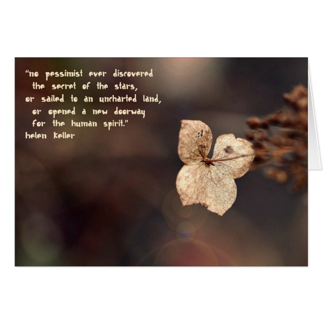 Cartão O Otimista (Frente Horizontal)