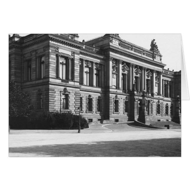 Cartão O Palácio da Delegação Regional (Frente Horizontal)