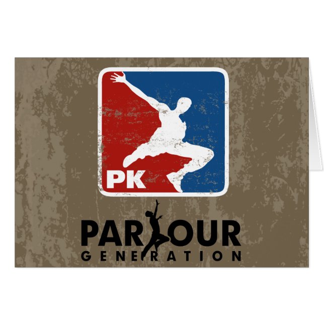 Cartão O Parkour (Frente Horizontal)