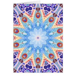 Cartão O parque de Gaudi