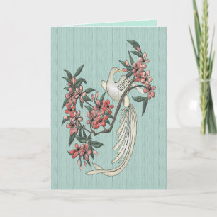 Cartão O Pássaro Cantante