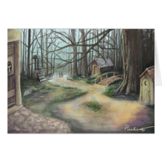 Cartão O pátio