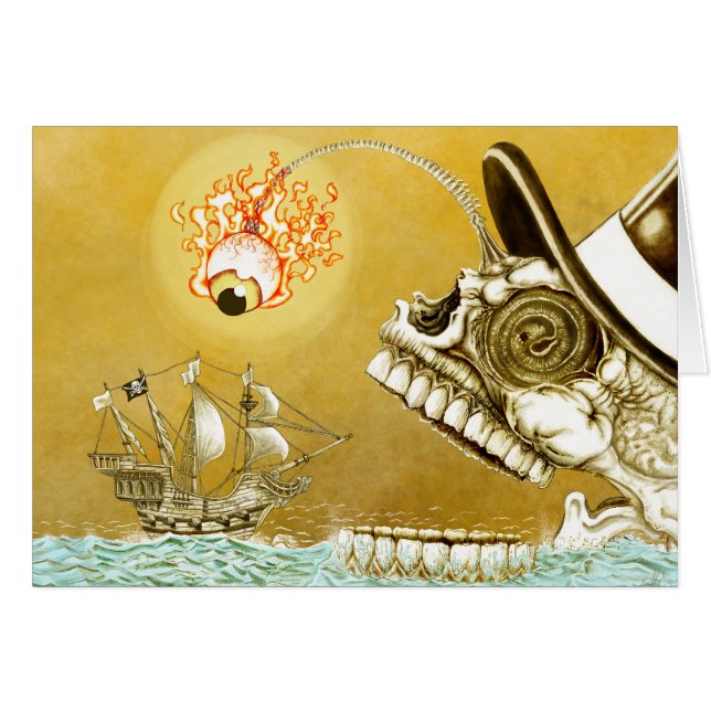 Cartão O pescador (Frente Horizontal)