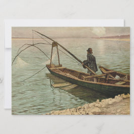 Cartão O pescador (por Max Kurzweil)