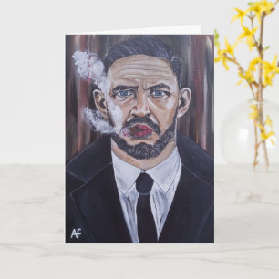 Cartão O Pintura do Bandster por Alfred Fox