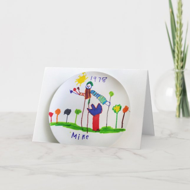 Cartão O prato do Mike (Frente)