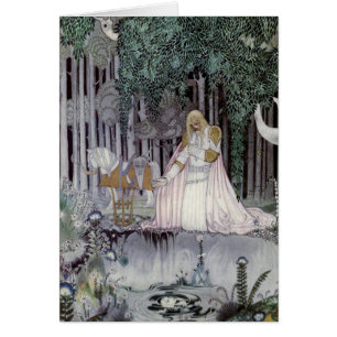 Cartão O Príncipe e a Piscina