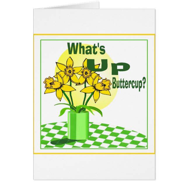 Cartão O que é acima do botão de ouro (Frente)