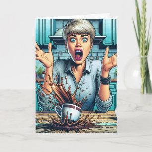 Cartão O que está acontecendo neste mundo?