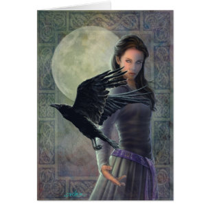 Cartão O Raven. celta