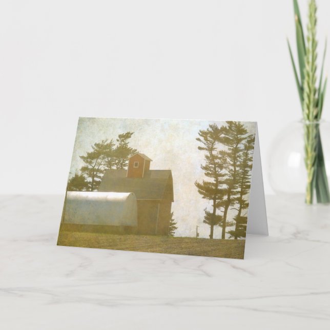 Cartão O Red Barn (Frente)