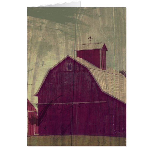Cartão O Red Barn (Frente)