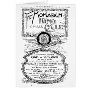 Cartão O rei de Monararch de todos os ciclos