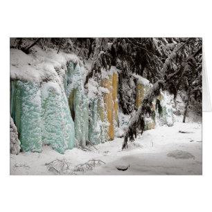 Cartão O ribeiro Icefall de Smart nenhum 1